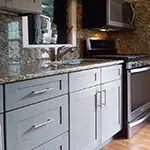 Forevermark: Nova Light Grey Shaker Kitchen Cabinets