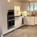 Adornus: Sunny White (High Gloss) Kitchen Cabinets