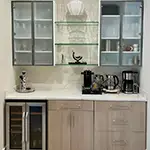 Eurocraft: Blanco HG and High Line Cabinets