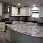 Forevermark: Uptown White Kitchen Cabinets