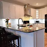 Forevermark: Uptown White Kitchen Cabinets