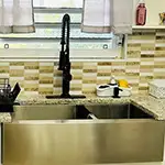 60/40 Stainless Steel Kitchen Farmsink