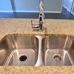 Undermount 50/50 Stainless Steel Kitchen Sink