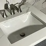 Undermount Rectangular Bath Sink (Square Corners)