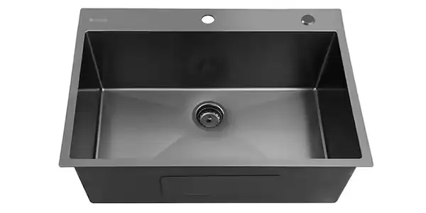 Glacier Bay Single Drop-In (Black Stainless)