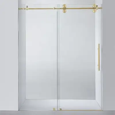 Glass Door 4 Wheels