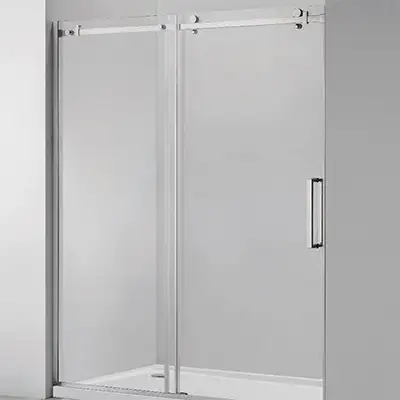 Glass Door 2 Wheels